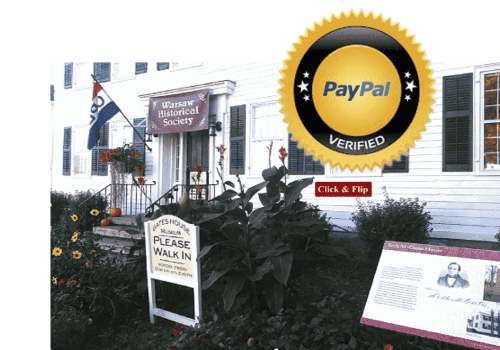 Donate to the Warsaw Historical Society via PaypalMobirise